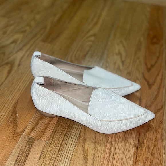 Jeffrey Campbell White Loafers - Picture 6 of 7